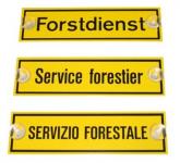 Alu-Tafel-Forstdienst-Torex